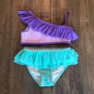 💜💚Little Mermaid💚💜 Kids Swimsuit